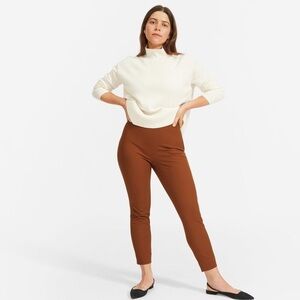 Everlane | The Work Pant in Cocoa Brown/Orange | Size 12